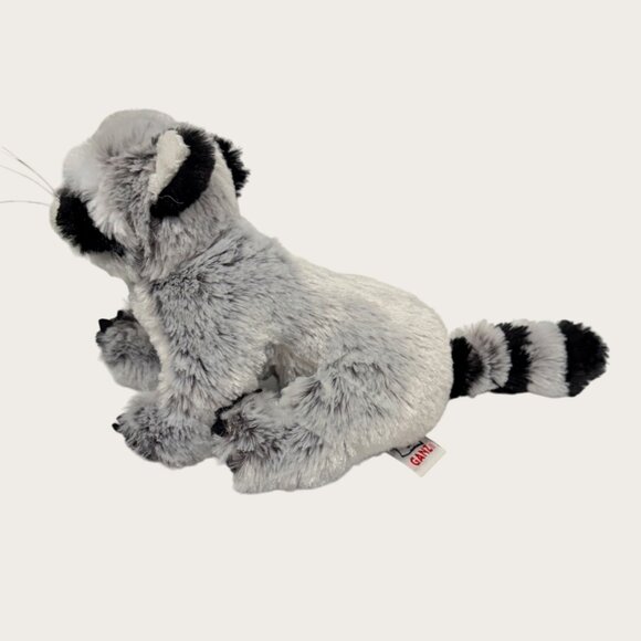 Ganz Webkinz Gray and Black Plush Raccoon Stuffed Animal Toy NO CODE - Picture 5 of 7